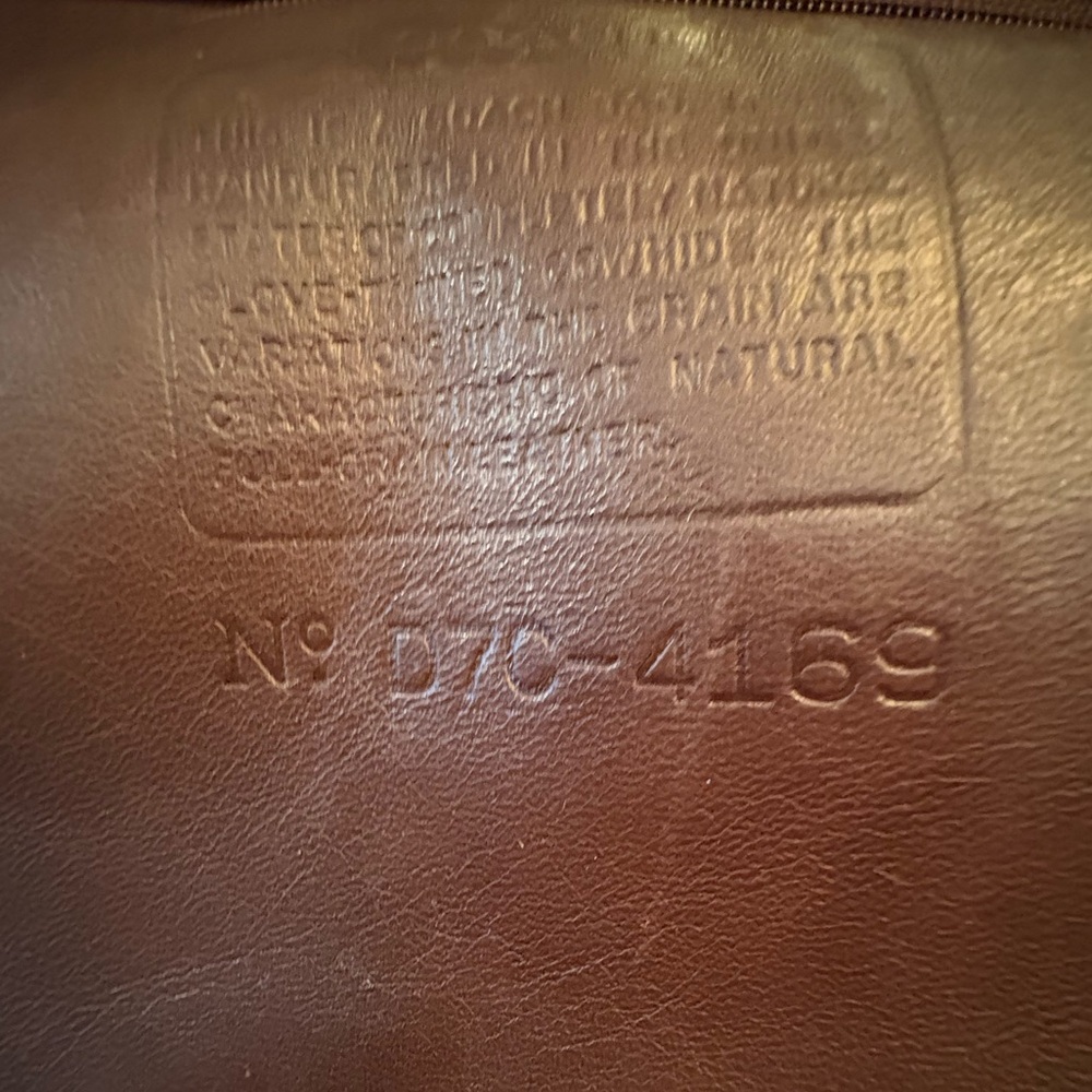 Vintage Coach Legacy Erickson Soho Dark Brown D7C-4169 Leather Shoulder Bag - Picture 3 of 10